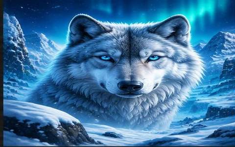 Arctic Wolf — ilustrație de joc