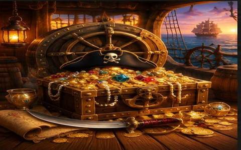 Pirate Fortune — ilustrație de joc
