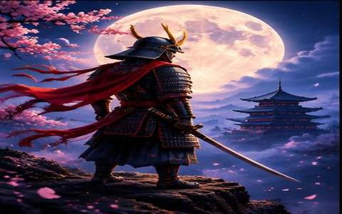 Moon Samurai — ilustrație de joc