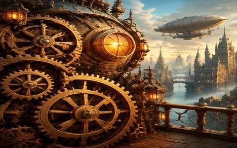 Clockwork Gold — ilustrație de joc