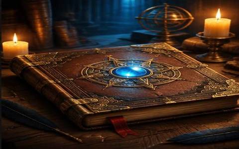 Arcane Book — ilustrație de joc